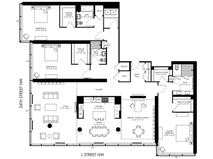 Westlight unit 23 floor plan